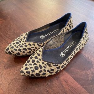 Rothy’s Cheetah The Point Flats